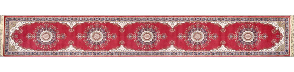 Kashan Design Red 3x18