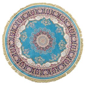 Kashan Design Blue7x7