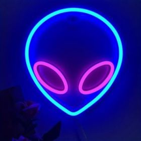 USB & Battery Powered Novelty Neon Mini Night Light, Novelty Wall Lamp With 1pc Hook For Bedroom Kids Room Party Home Wall Decor