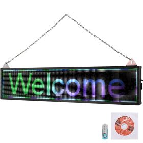 WiFi & USB Control, Full Color P6 Programmable Display, Indoor High Resolution Message Board, High Brightness, Perfect Solution for Advertising