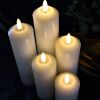 Candles with Timer; Halloween Candles; Battery Operated Candles; LED Candles Set of 5 Decorative Home Decor Candle