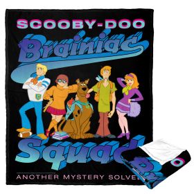 Warner Bros. Scooby-Doo Silk Touch Throw Blanket, 50" x 60", Brainiac Squad