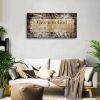 Give it to God and go to Sleep Sign Canvas Prints Picture Stretched Framed Artwork for Living Room Decoration; Easy to Hang 20"X40"