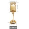 Nordic Style Candle Holder Luxury Candlestick Wedding Table Centerpieces Tealight Pillar Candle Holders Flower Vase Home Decor